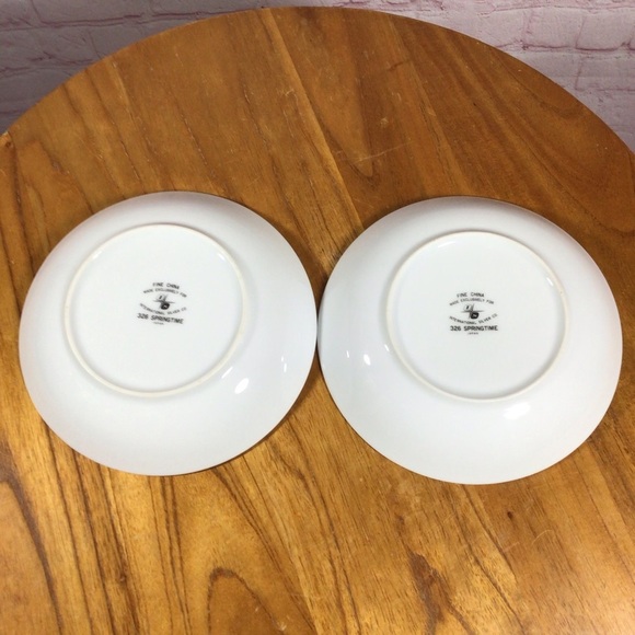 International Silver Company 326 Springtime Fruit/Dessert Bowl - Set of 2 - Picture 4 of 4